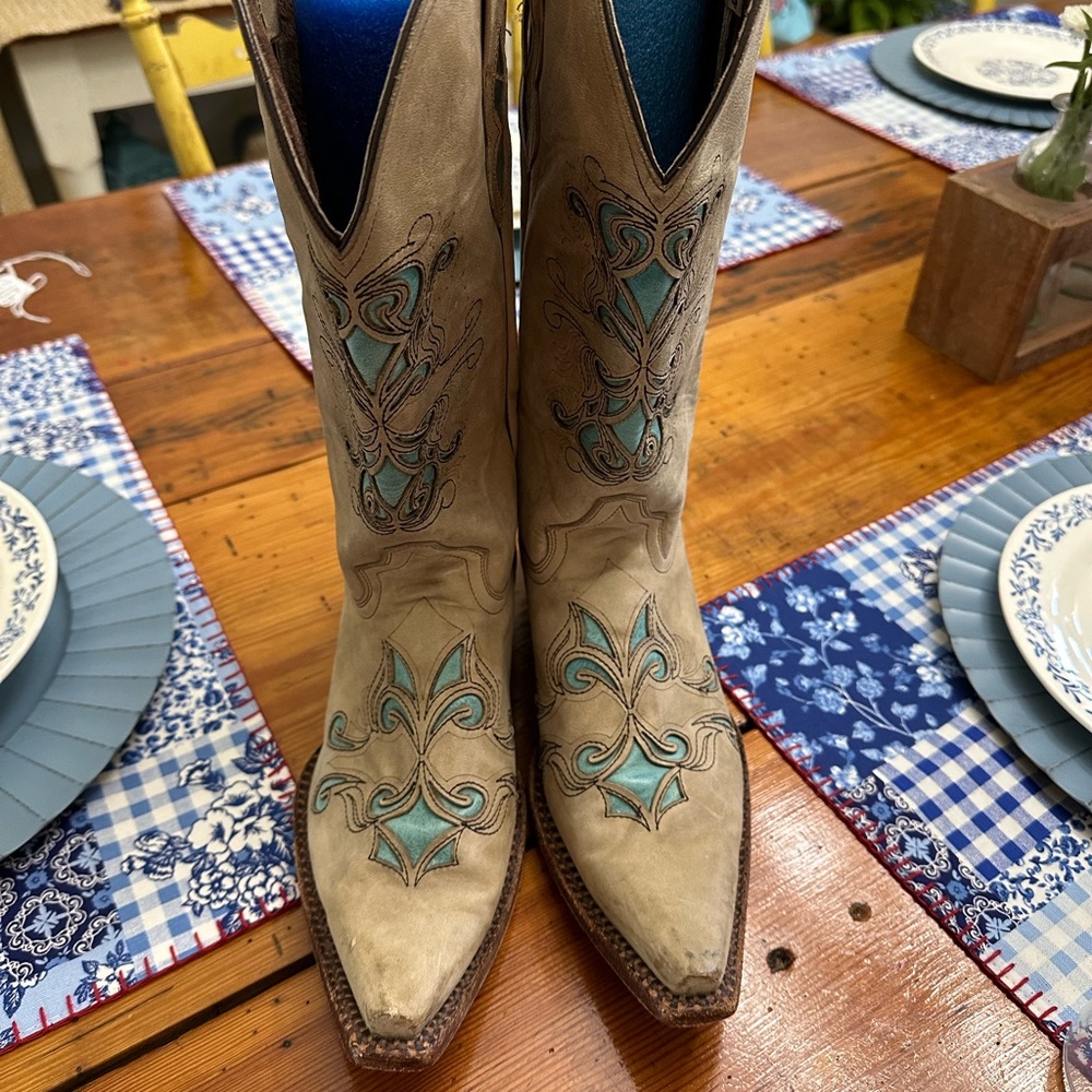Pecos Bill leather women’s boots